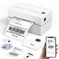 White 4x6 Portable Bluetooth Thermal Label Printer S13868