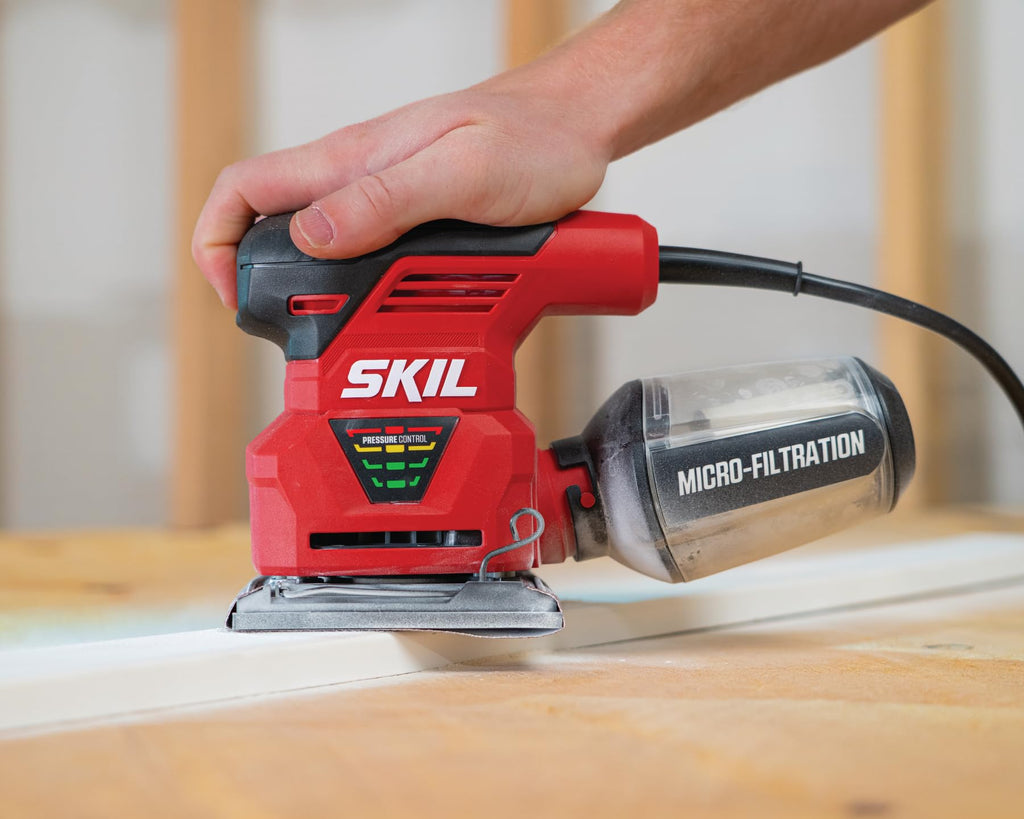 2.0 Amp 1/4 Sheet Palm Sander with Pressure Control A620