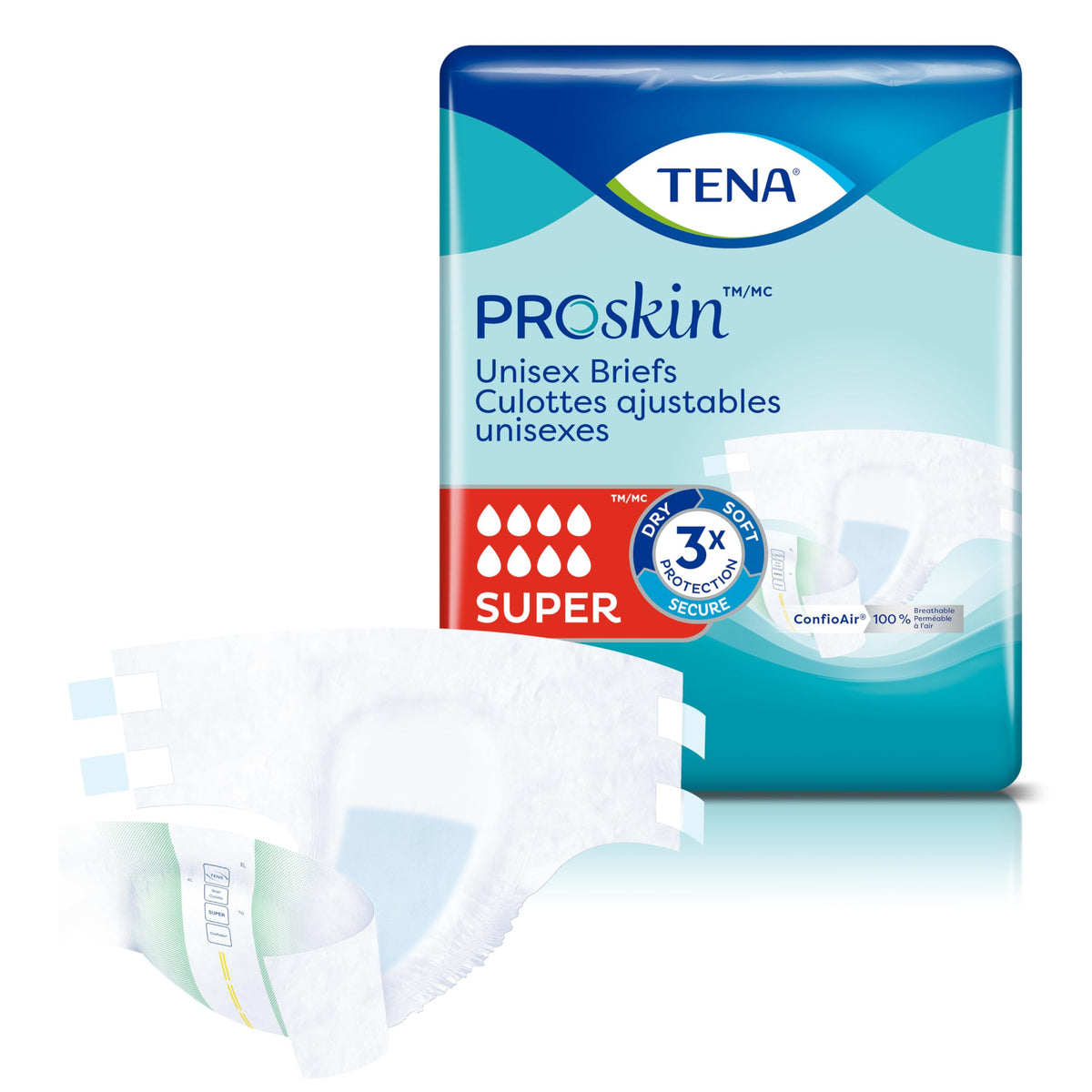 Adult Incontinence Diapers, M, 14ct Q756