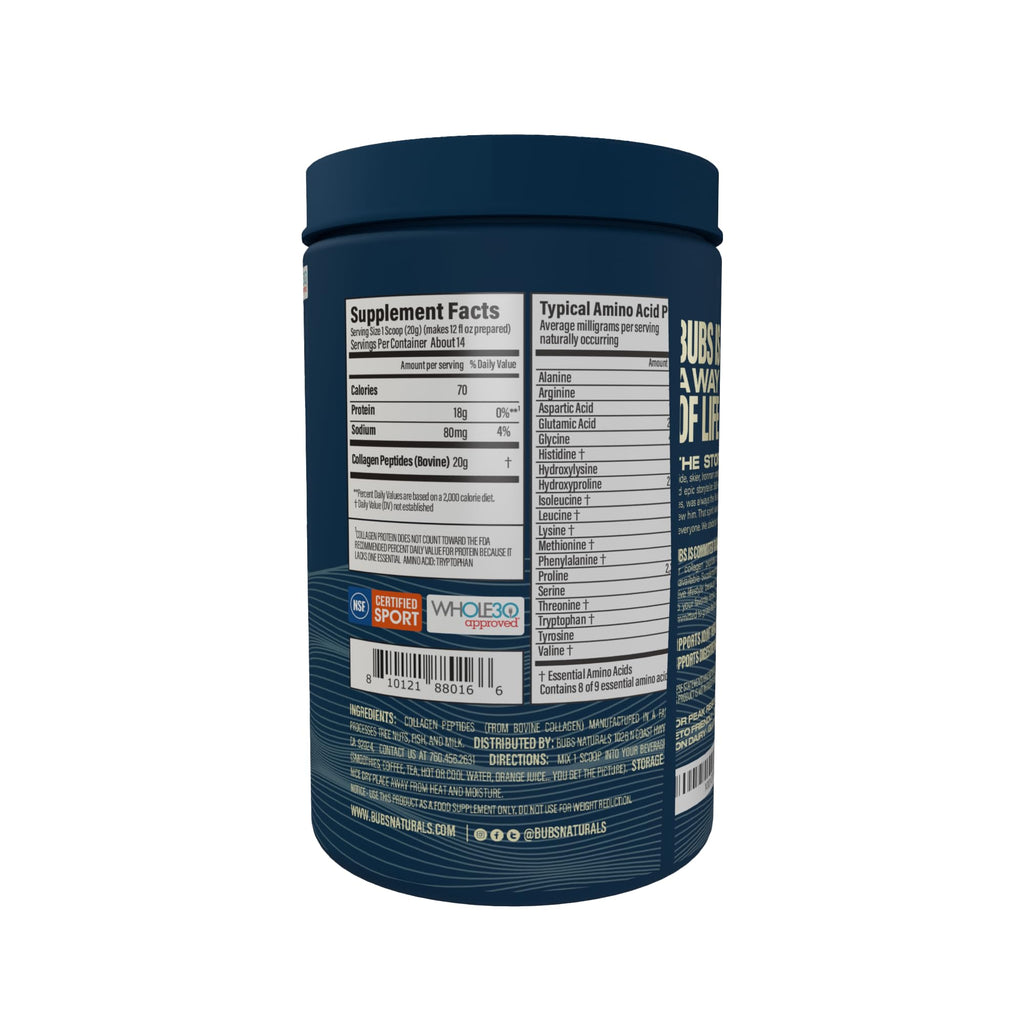 Unflavored Collagen Peptides Powder 10oz Q53019