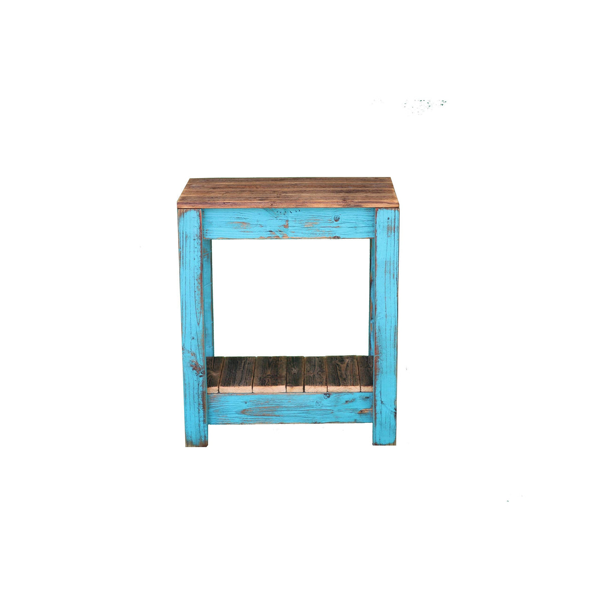 Turquoise Combo End Table L555333