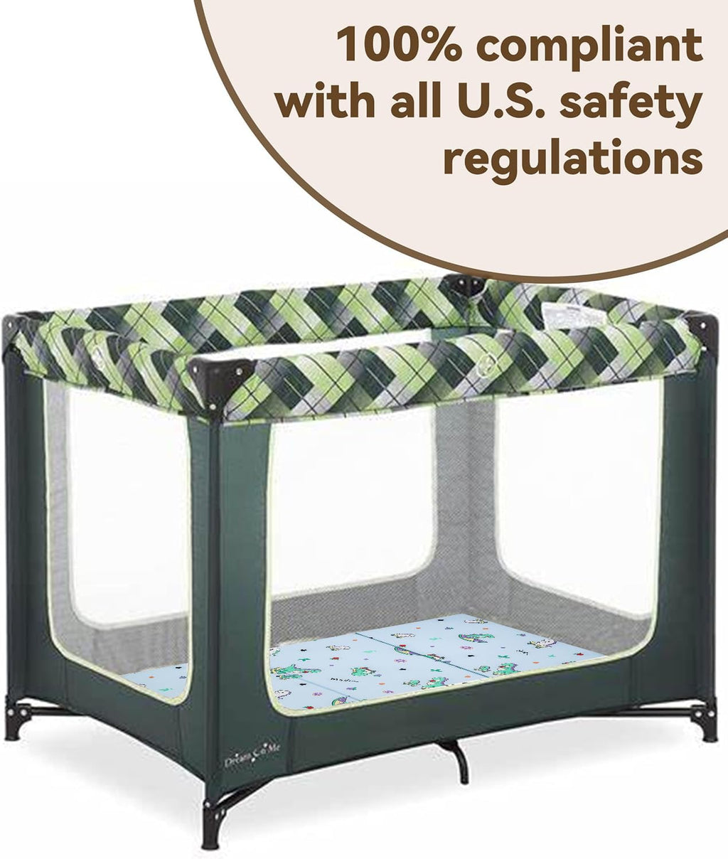 Pack and Play Mattress 38" x 26" Premium Foam S2374