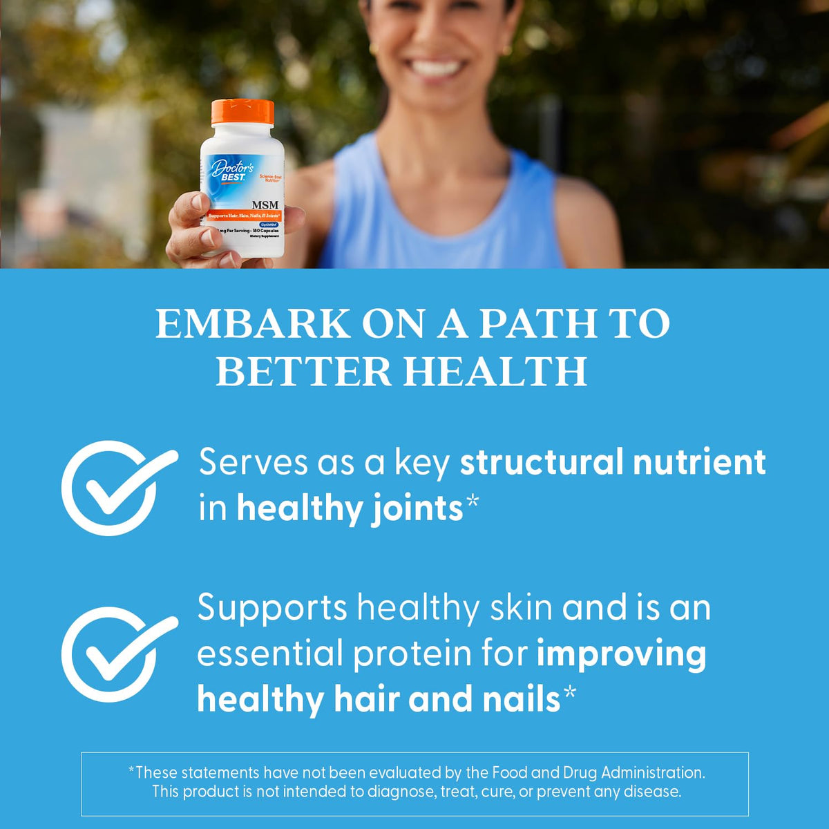 MSM Supplement Capsules O8154