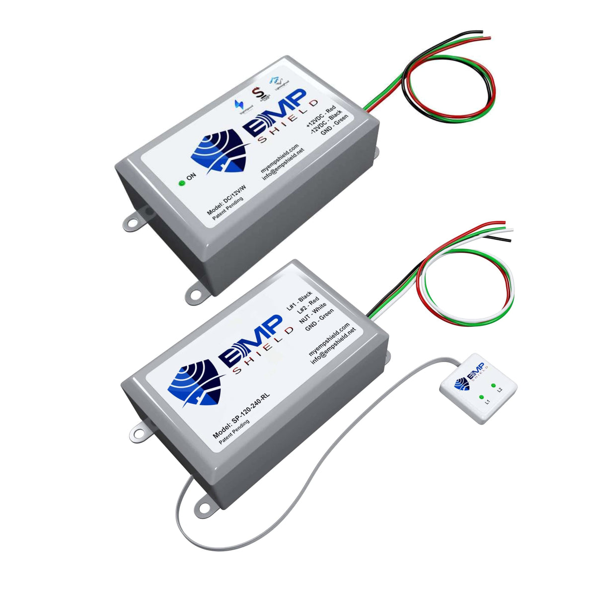 EMP Lightning Protection Flush Mounted Breaker Box and 12 Volt DC K29833