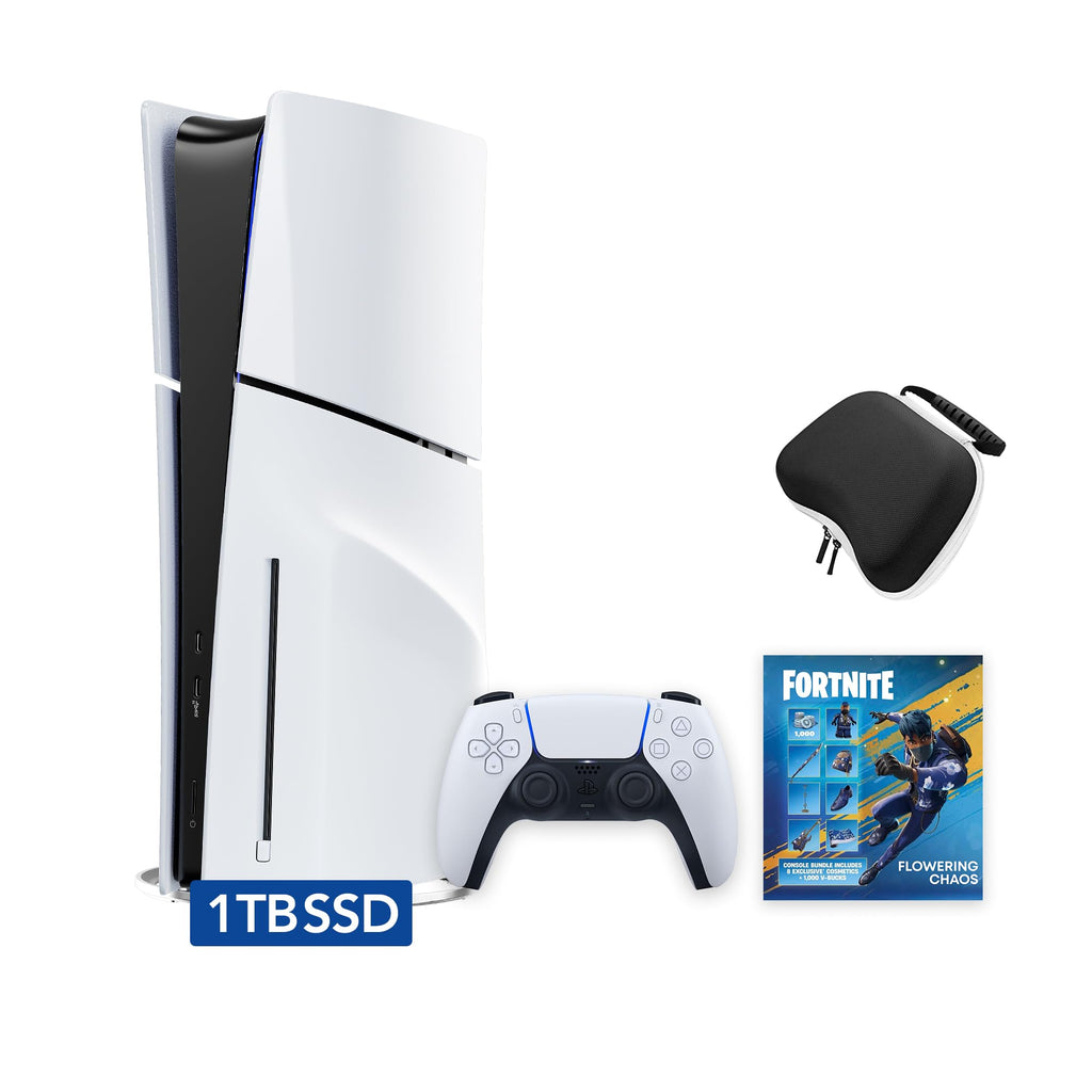 White Slim PS5 1TB Gaming Console U9791
