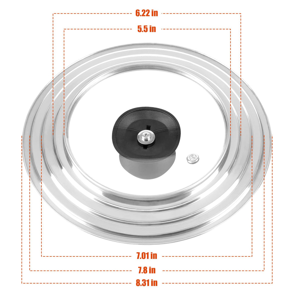 Tempered Glass Cookware Lids K258755