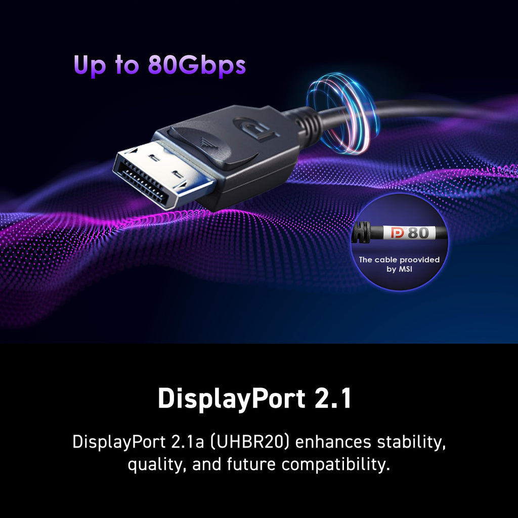 32-inch 3840 x 2160 UHD 240Hz QD-OLED Computer Monitor F648635