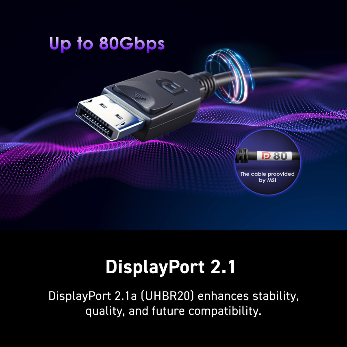 32-inch 3840 x 2160 UHD 240Hz QD-OLED Computer Monitor F648635