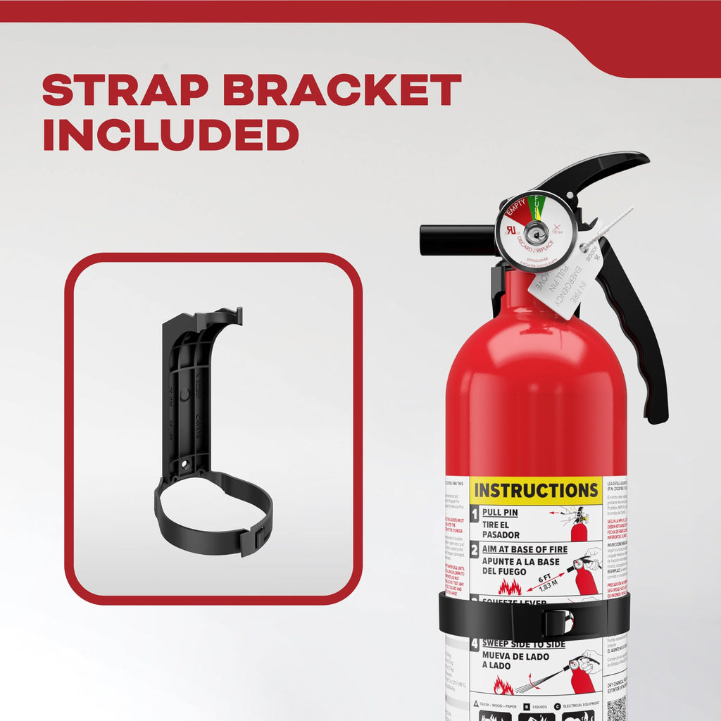 Fire Extinguisher 1-A:10-B:C 1 Pack U62457