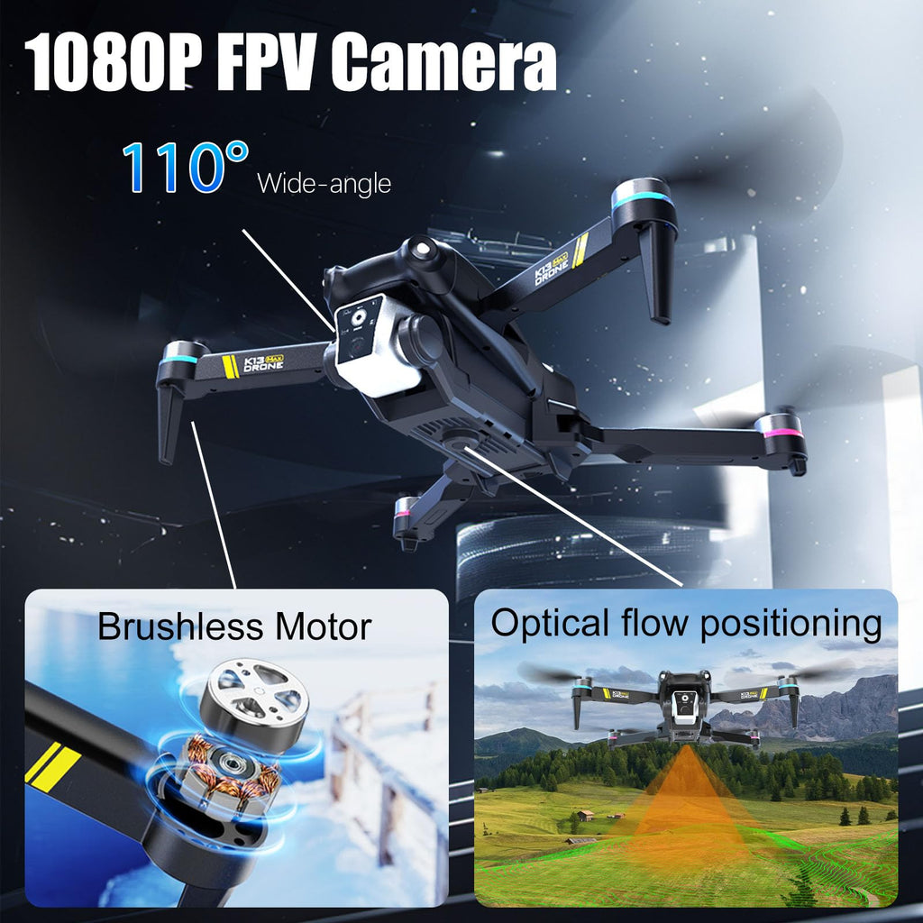 Brushless Drone with Camera, 2 Batteries V546300