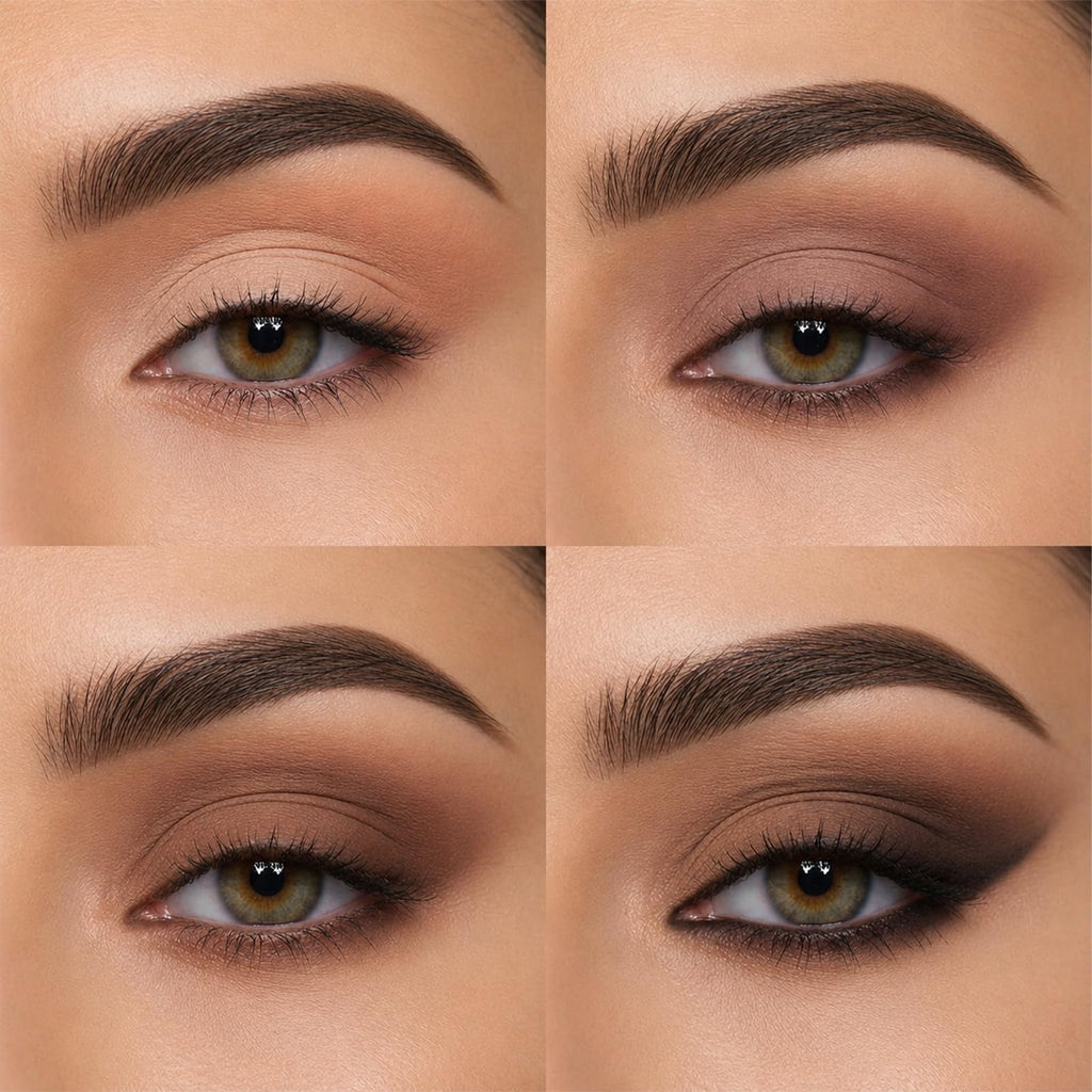 Neutral Nude 9 Colors Matte Eyeshadow Palette with Mirror S8909
