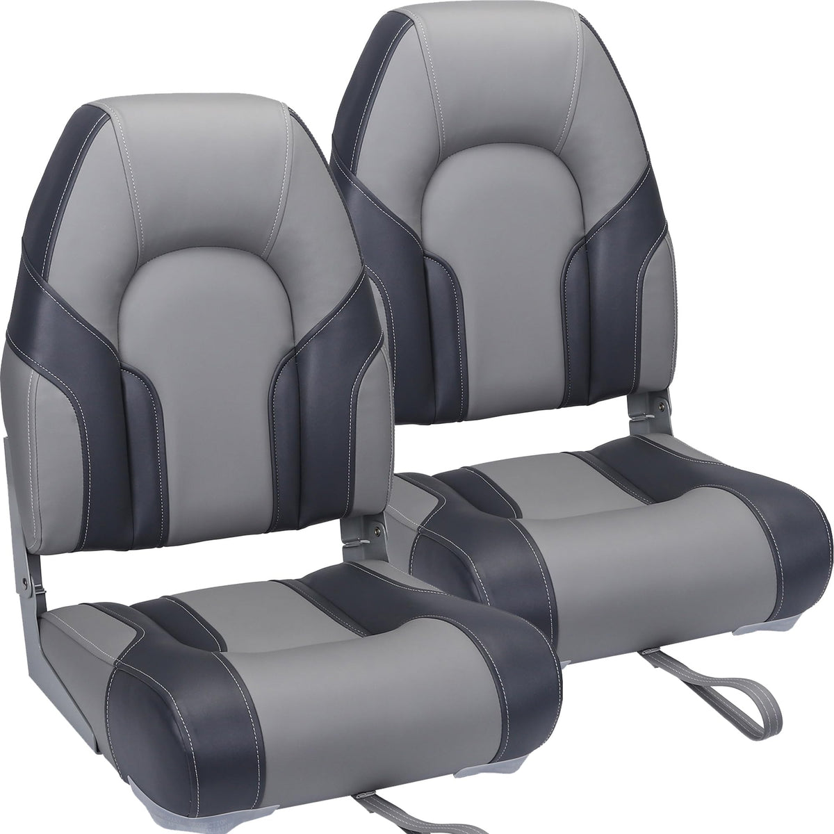 2 Pack High Back Folding Boat Seats R725333