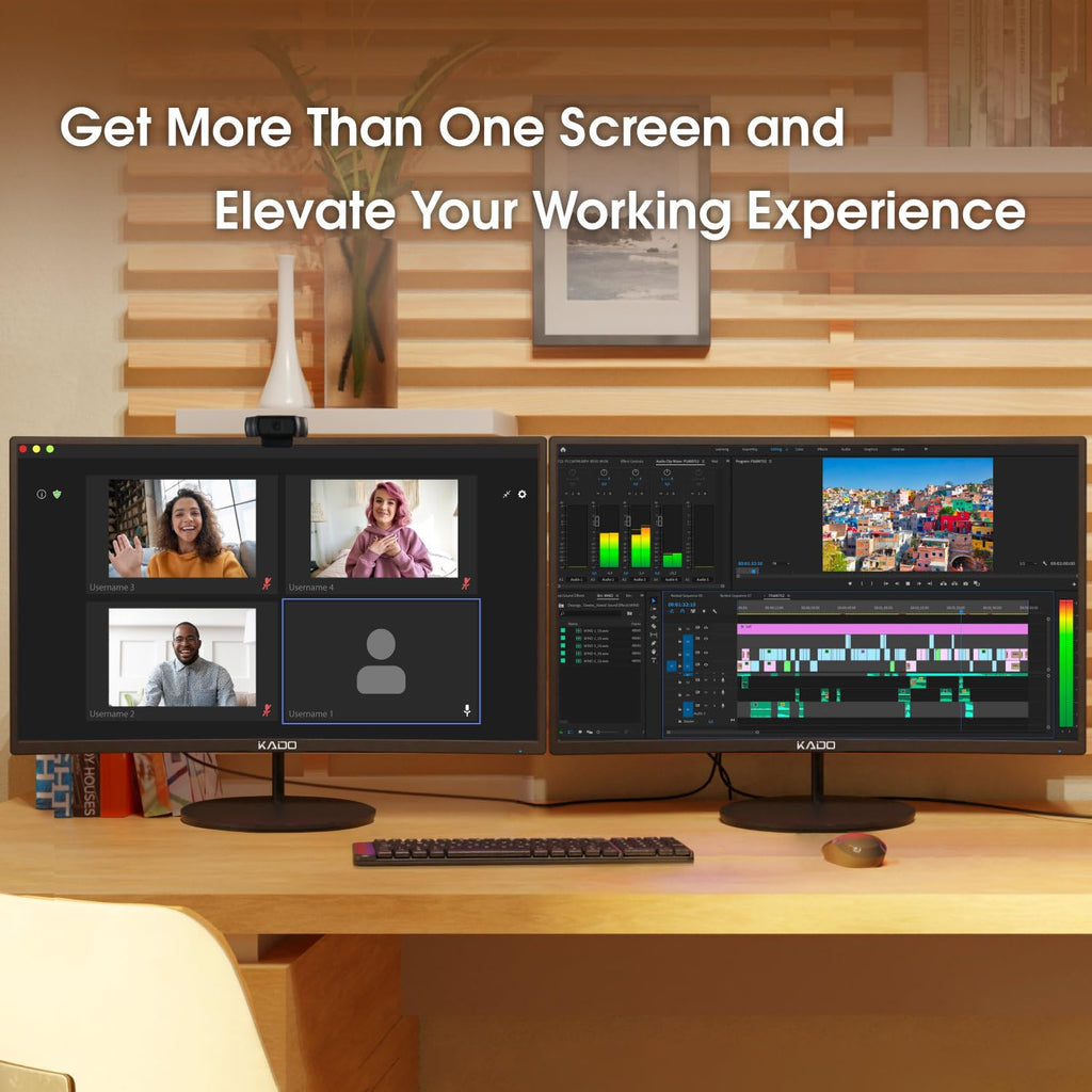 24" Curved 75Hz Computer Monitor 2-Pack Z321