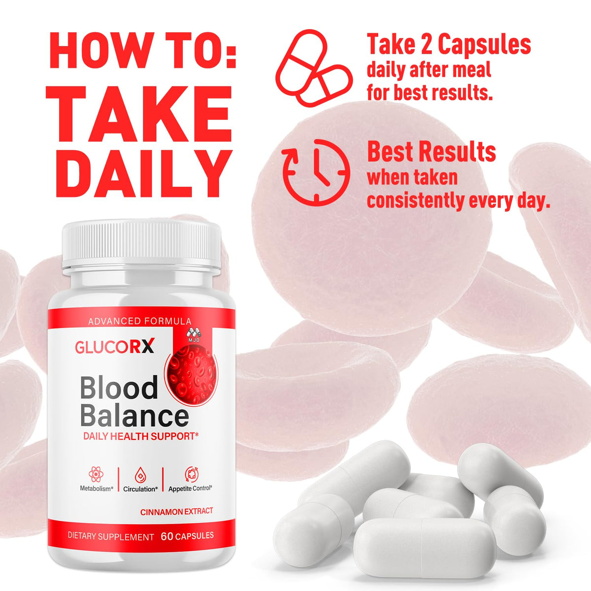 Blood Balance Capsules 60 Capsules I41280