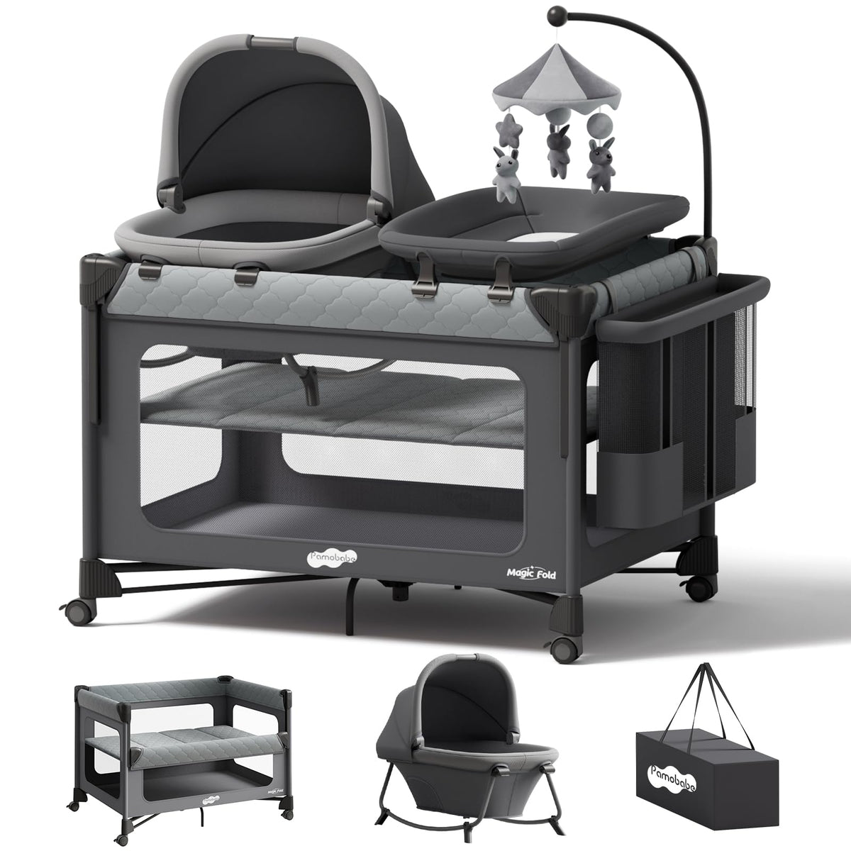 7 in 1 Pack and Play with Bassinet U51216
