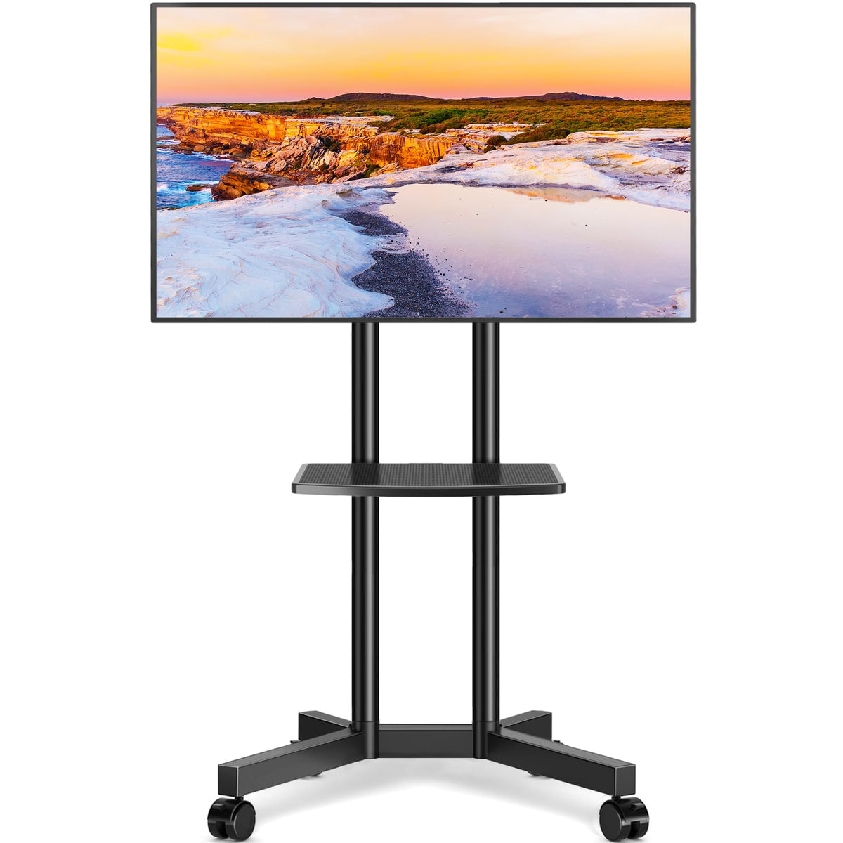 Mobile TV Stand with Wheels for 32-75 Inch TVs W740244
