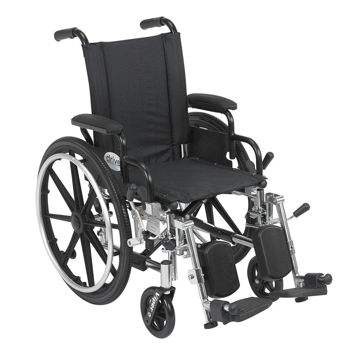 14 Inch Wheelchair with Desk Arms and Elevating Leg Rests K8999