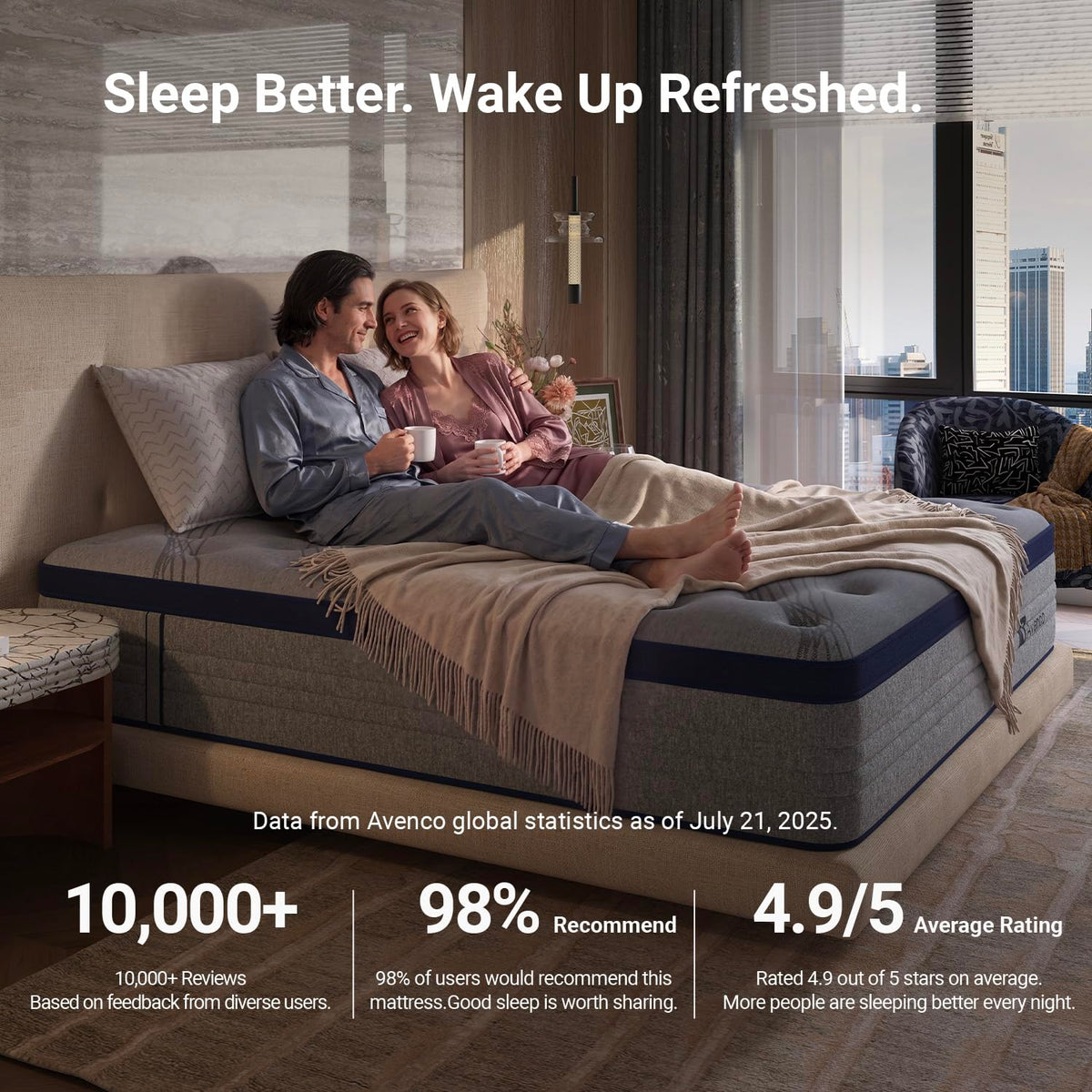 Queen 12 Inch Cooling Hybrid Mattress Z5029