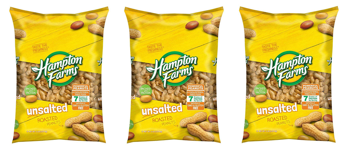 Unsalted In-Shell Peanuts 5 lbs F5746