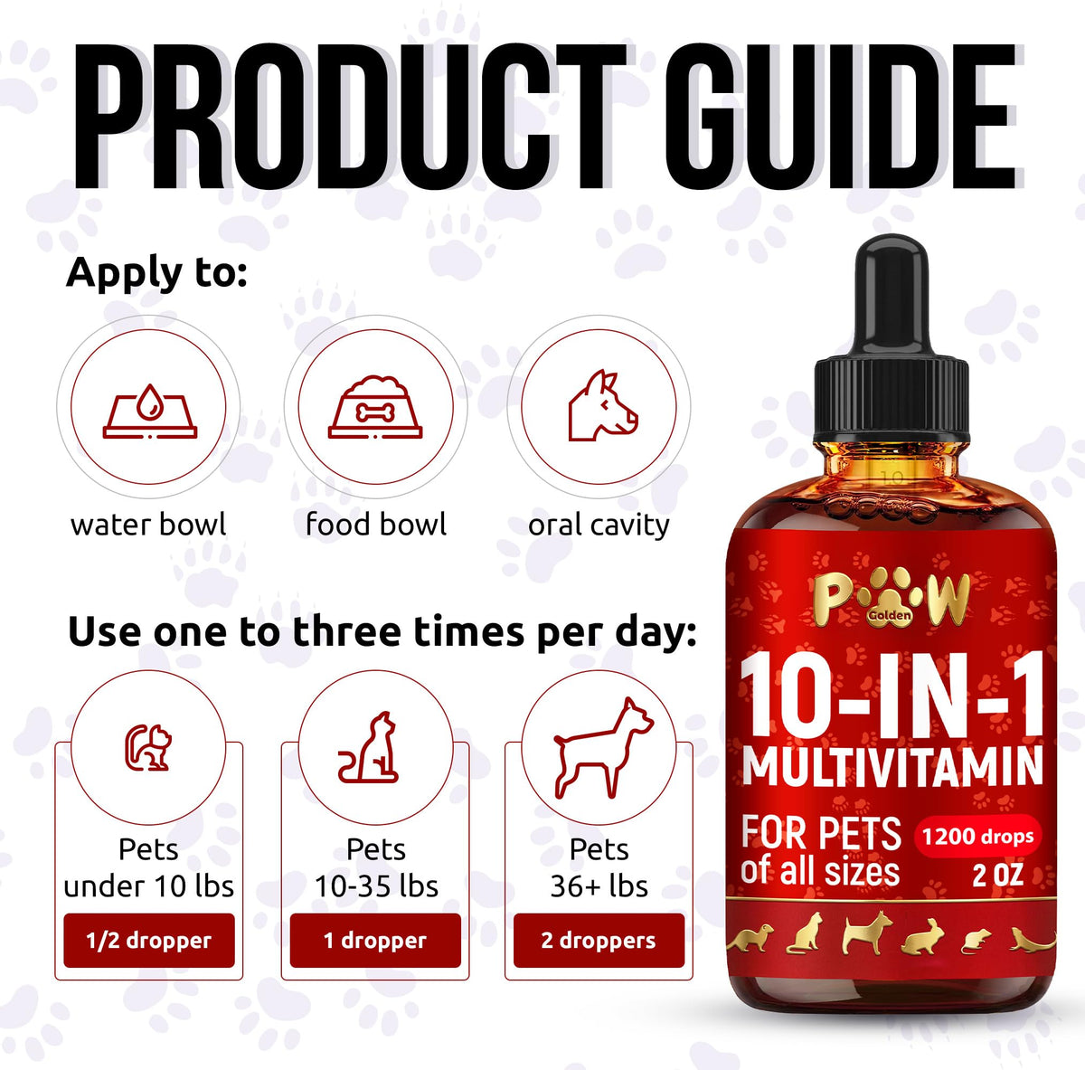 Liquid Multivitamin for Dogs and Cats 2 oz O5815