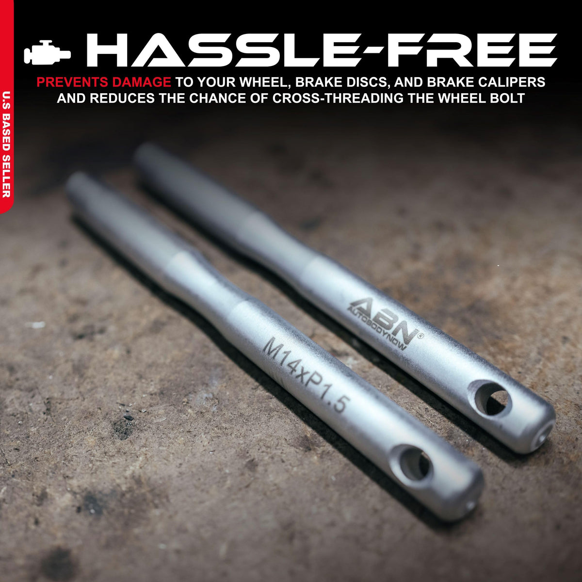 Wheel Hanger Pin Set 2 Pack M14 x P1.5 B67311