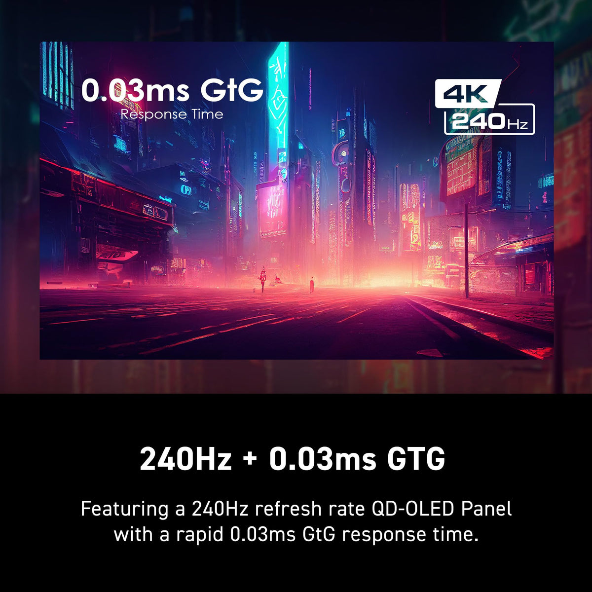 32-inch 3840 x 2160 UHD 240Hz QD-OLED Computer Monitor F648635