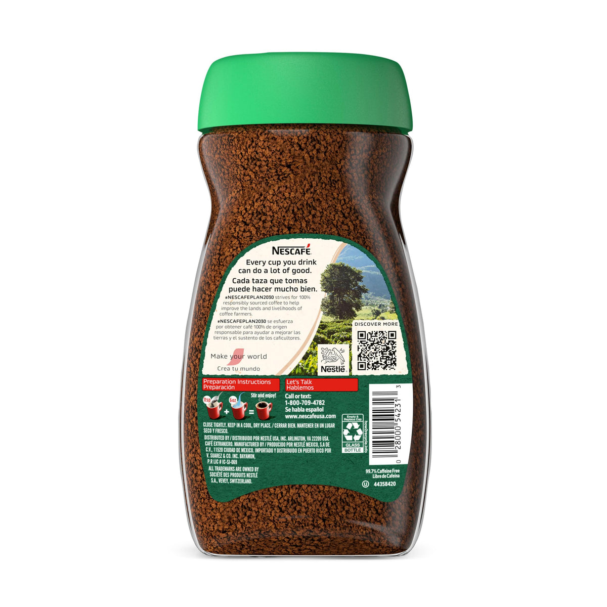 Dark Roast Instant Coffee 7 oz Jar P5443