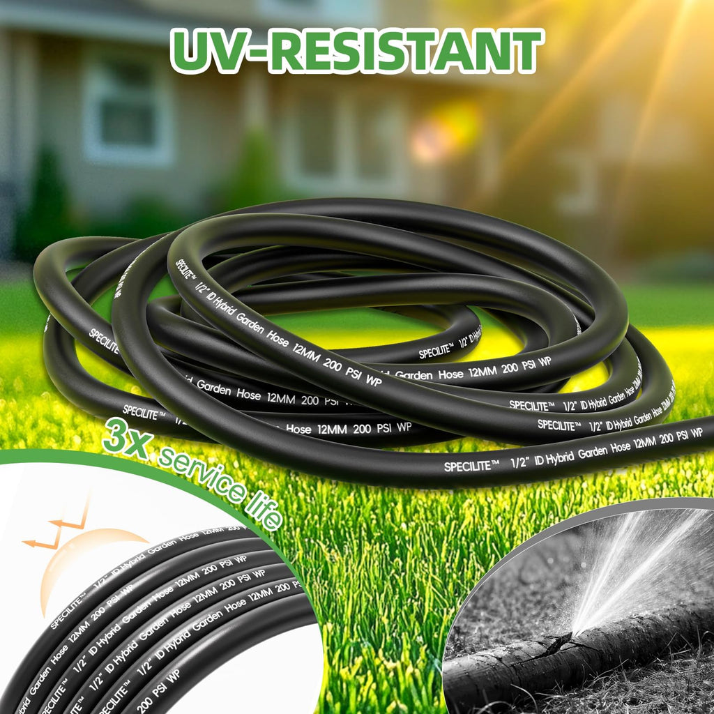 Lightweight Garden Water Hose 25 Ft x 1/2" C3631