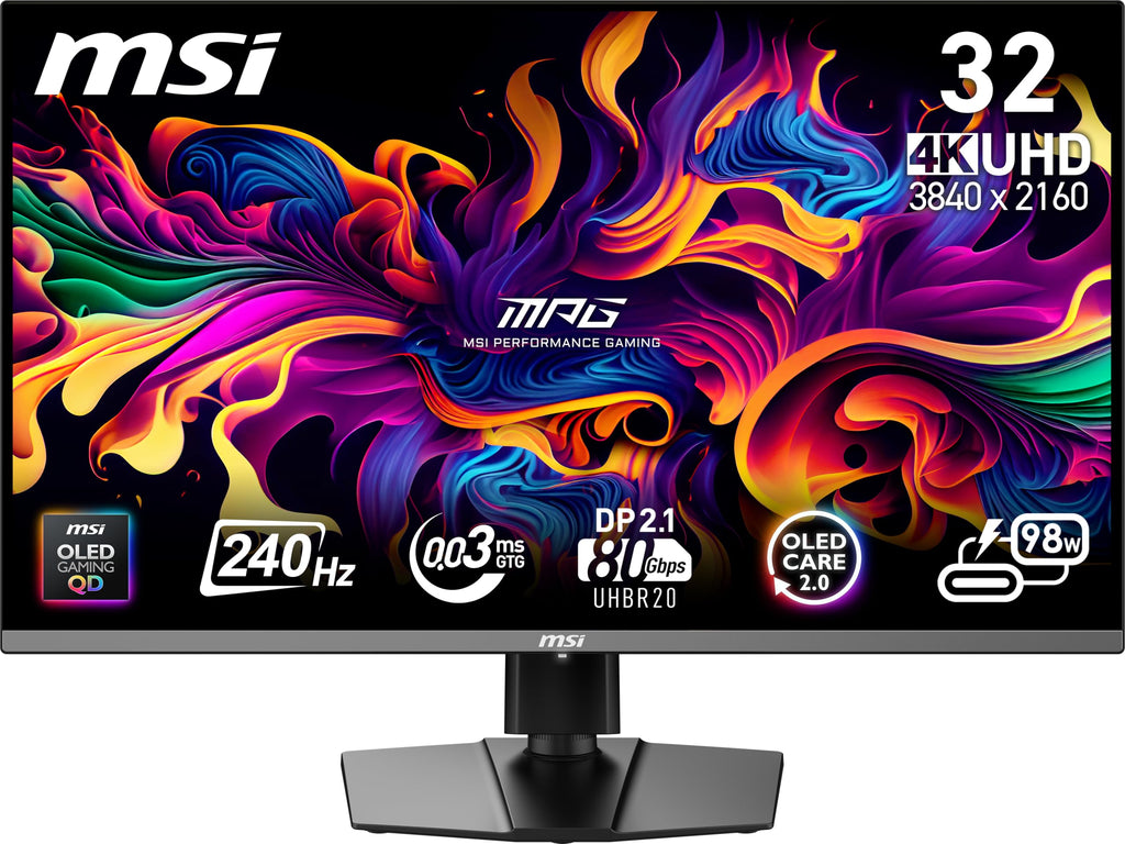 32-inch 3840 x 2160 UHD 240Hz QD-OLED Computer Monitor F648635