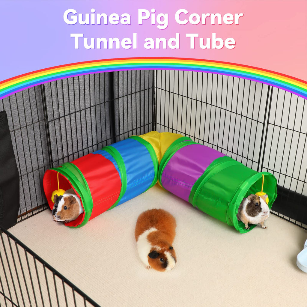 Guinea Pig Tunnels & Tubes Collapsible Small Animal Hideout L86283