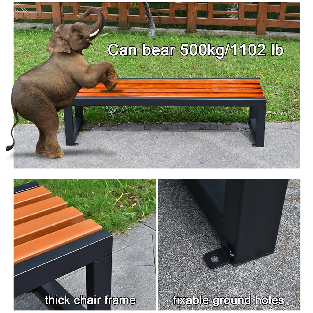 Cast Iron Outdoor Bench Y89974