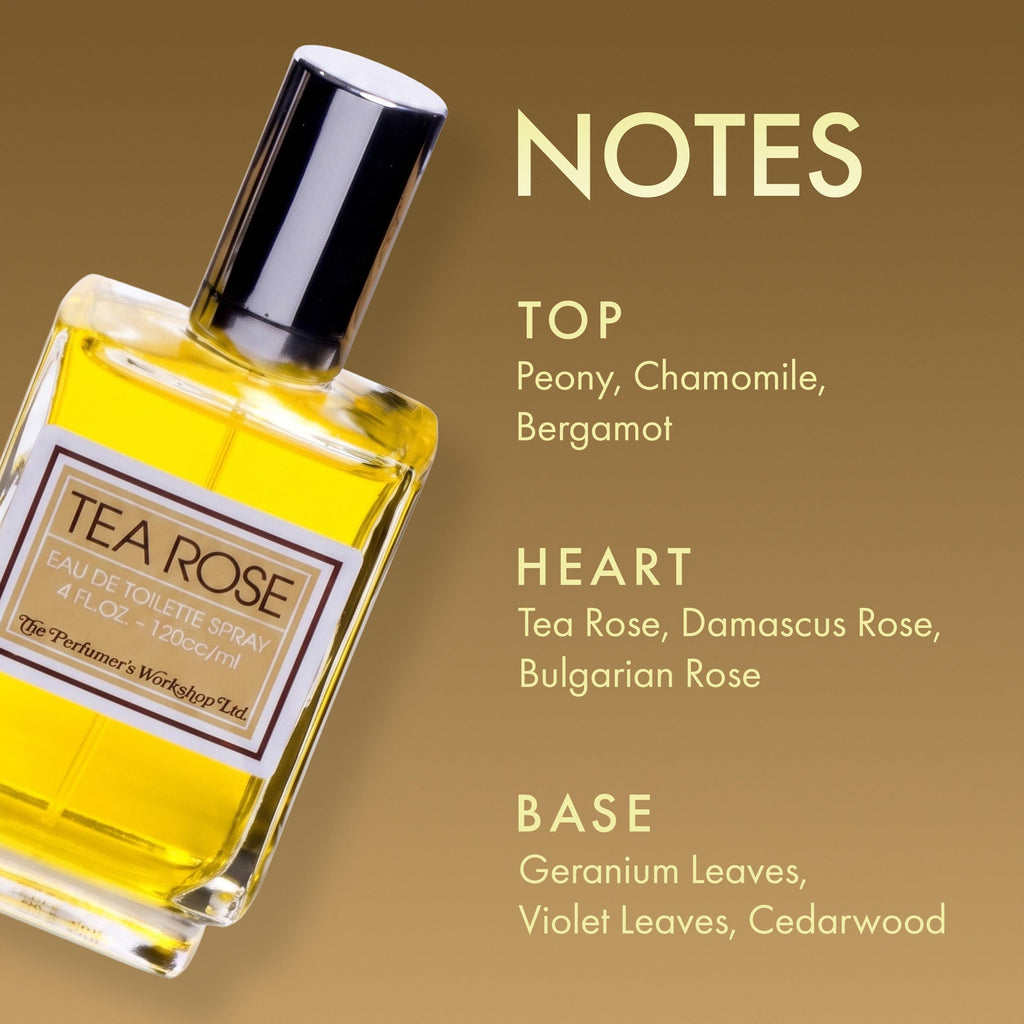 Tea Rose Eau de Toilette Spray 4 fl. oz. C8296