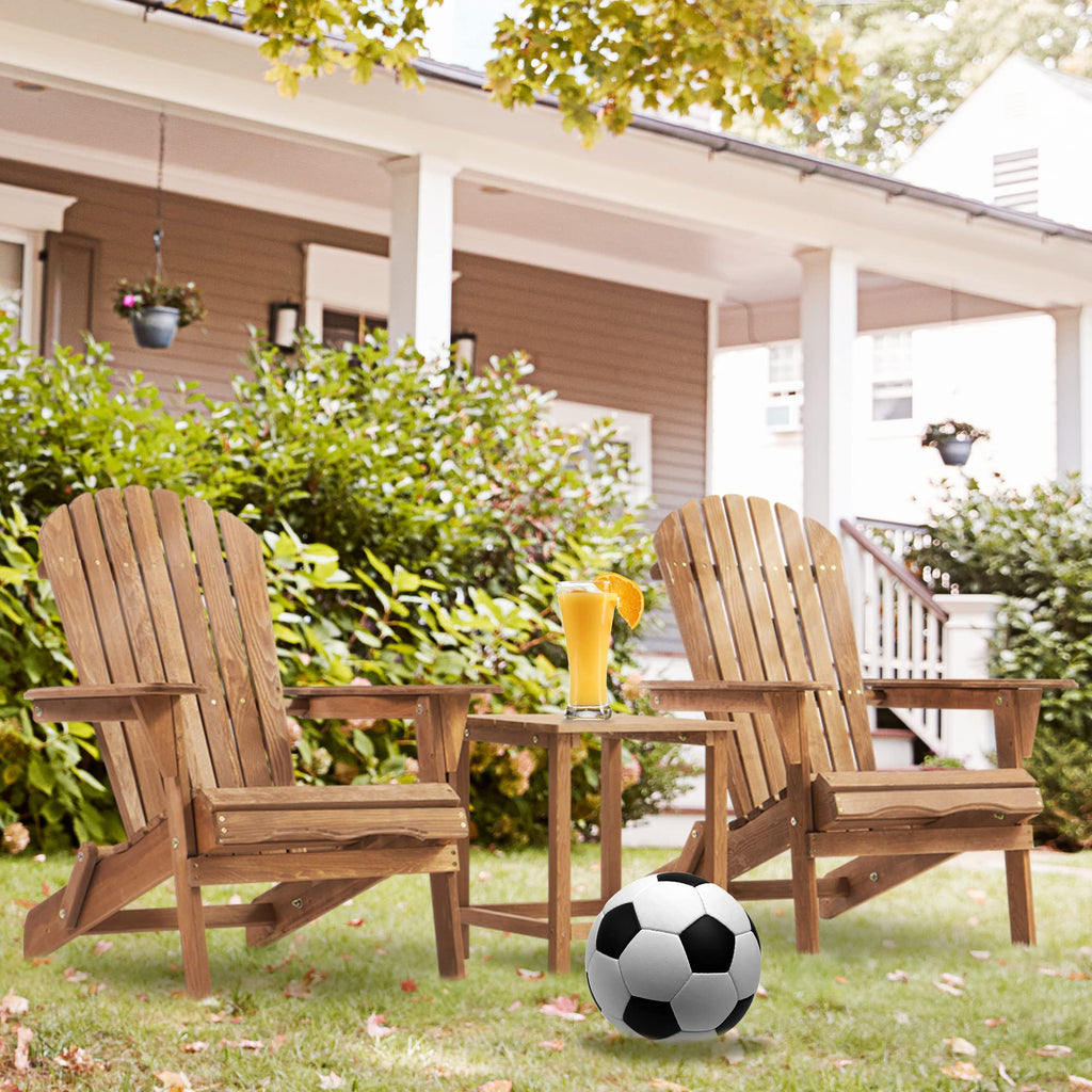 Cedar Folding Adirondack Chair Set of 2 T505986