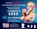 Metal Allergy Test Band for Piercings and Jewelry T82223