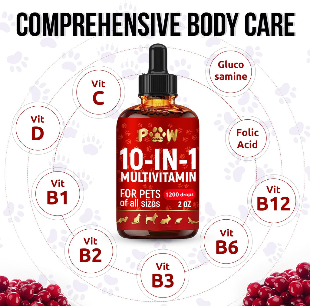 Liquid Multivitamin for Dogs and Cats 2 oz O5815