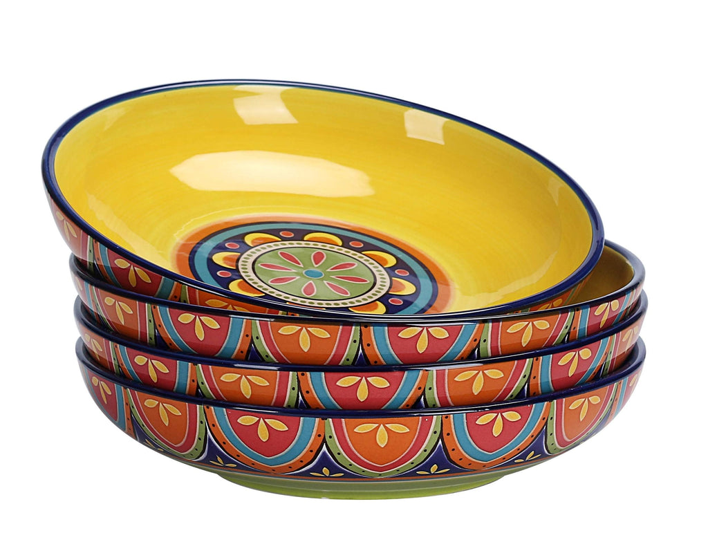 Ceramic Pasta Bowls Set of 4 O97180