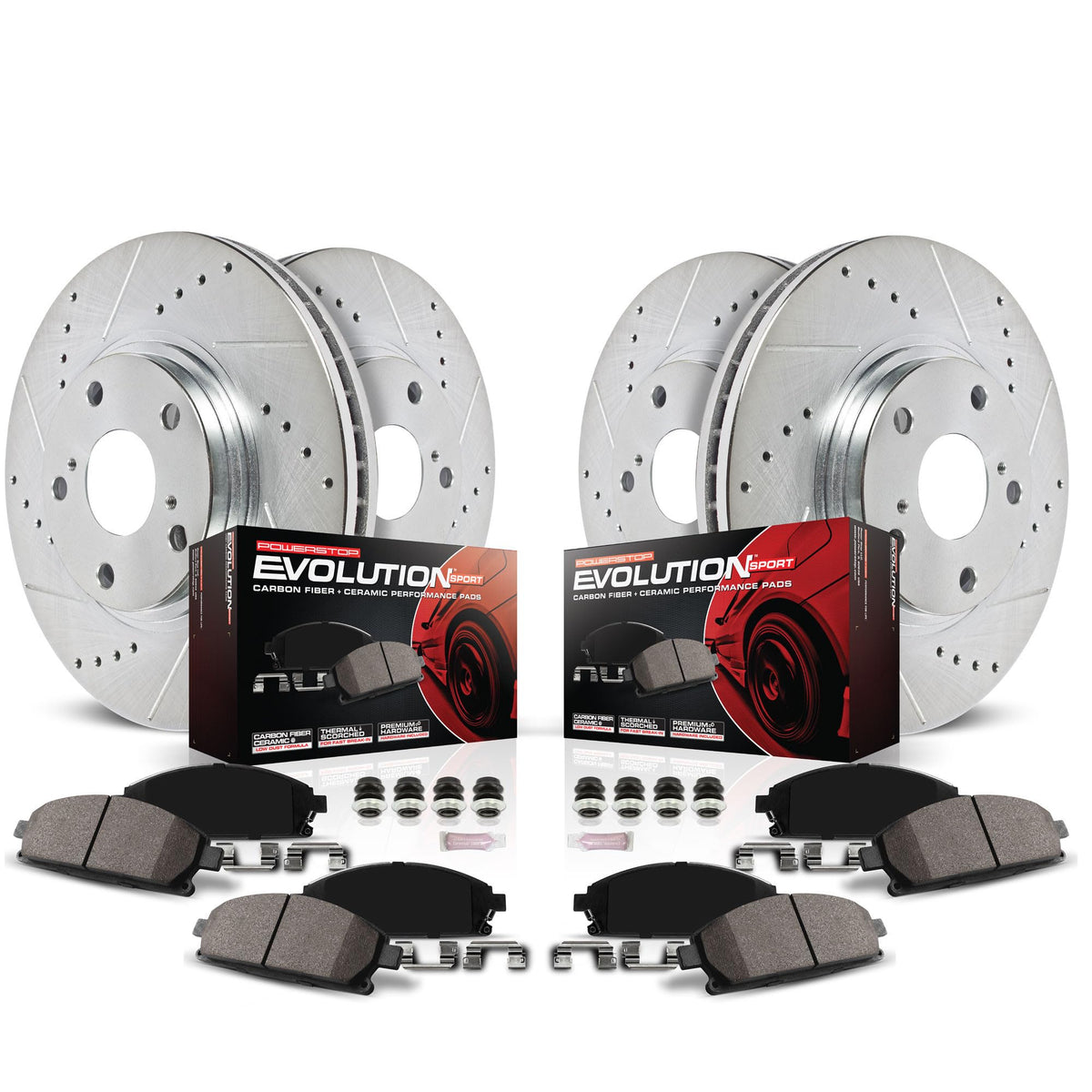 Brake Pad & Rotor Kit Front & Rear B5340