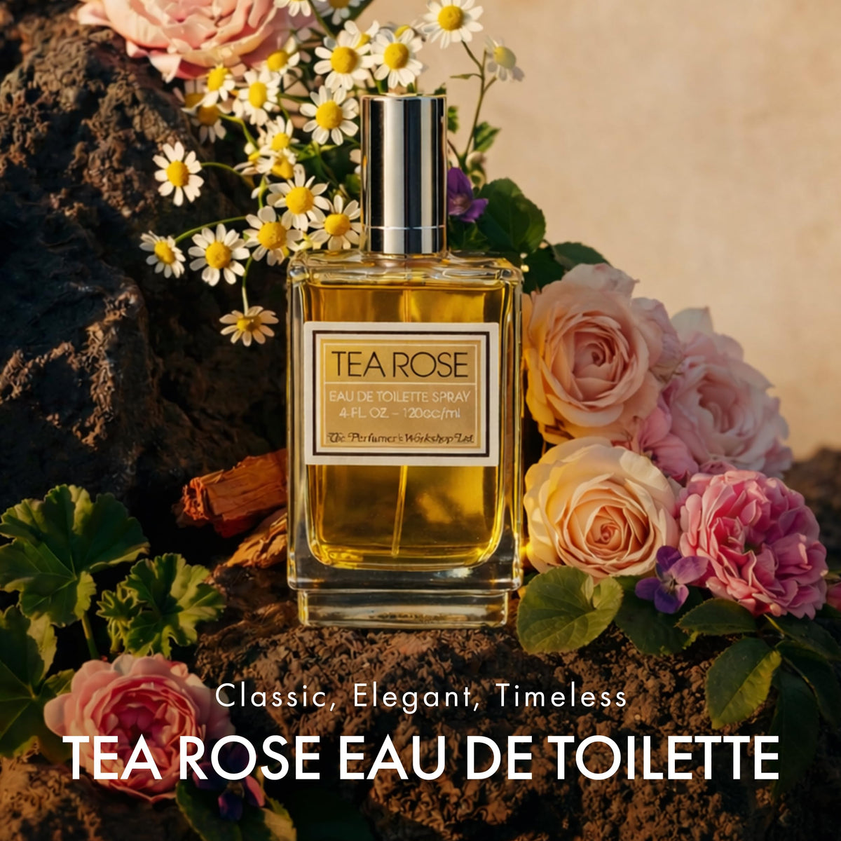 Tea Rose Eau de Toilette Spray 4 fl. oz. C8296
