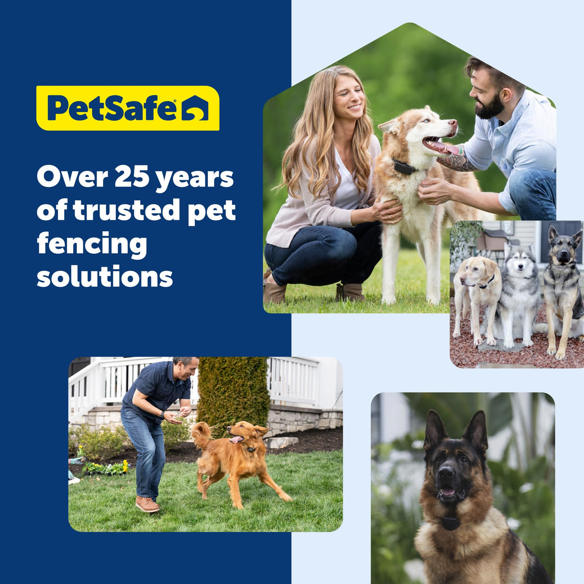 Wireless Pet Containment System, 2 Dogs, Up to 1/2 Acre I890149