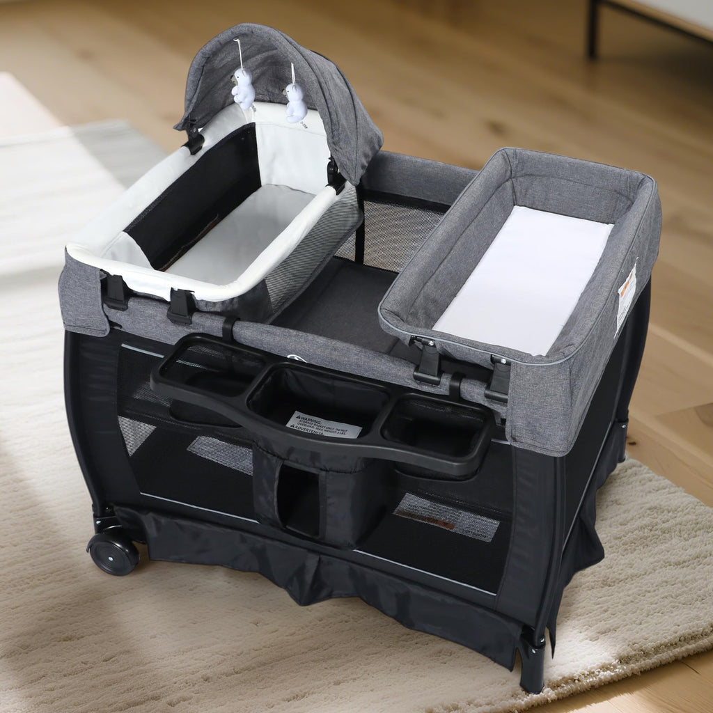 4 in 1 Black Baby Playard Q1915