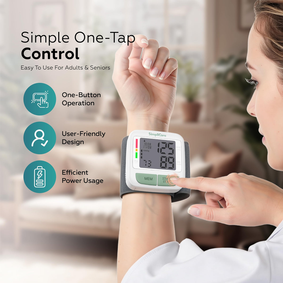 Wrist Blood Pressure Monitor B7416