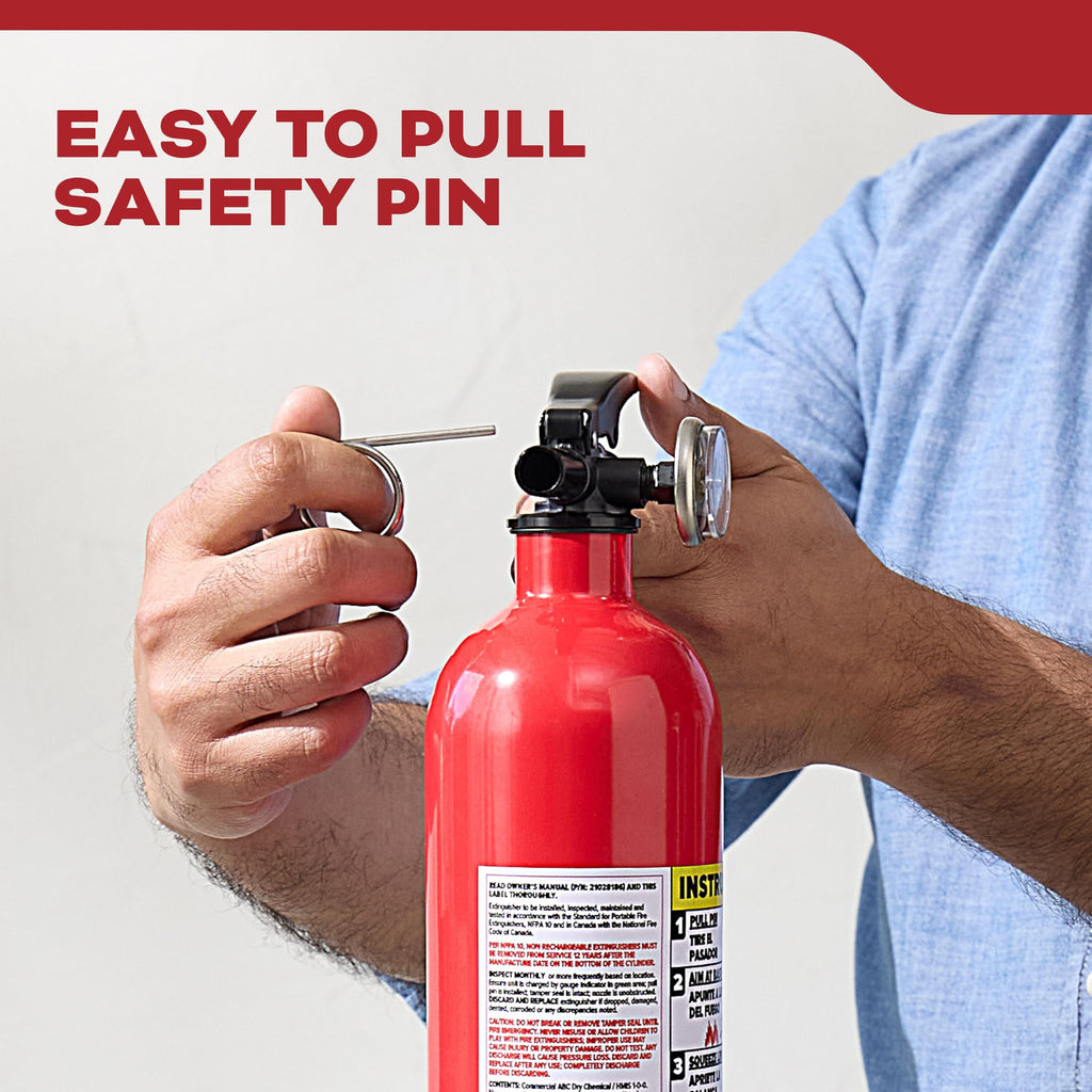 Fire Extinguisher 1-A:10-B:C 1 Pack U62457