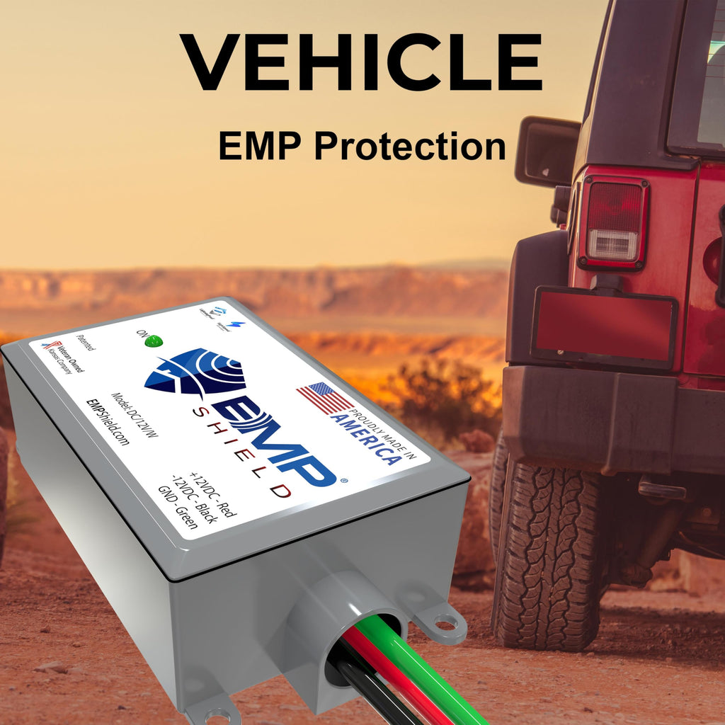 EMP Lightning Protection Flush Mounted Breaker Box and 12 Volt DC K29833