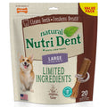 Large Filet Mignon Flavor Dog Dental Chews 20 Count X12095