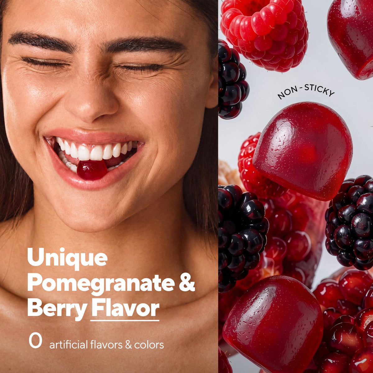 Beet Root Gummies with CoQ10, Grape Seed, Vitamin C, B12 & B3 N716033